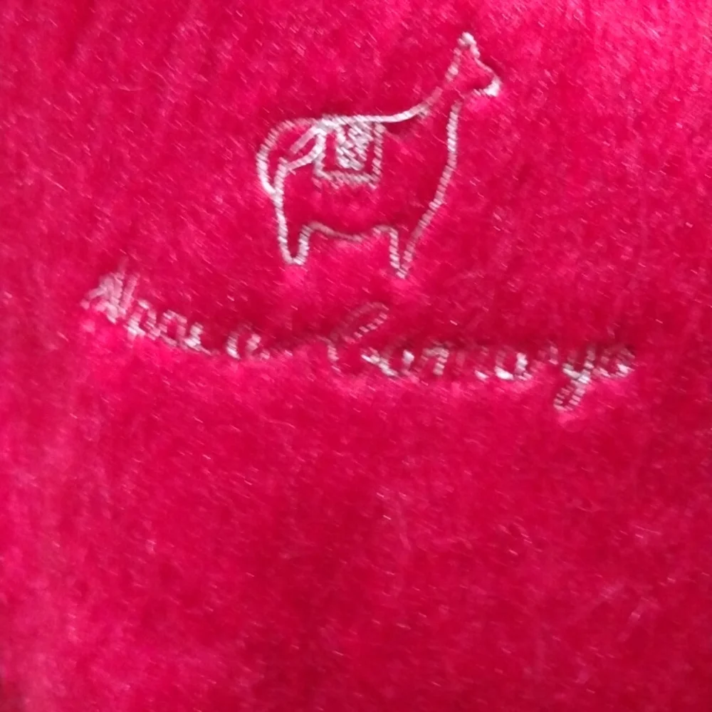 Warm alpaca Camargo wool scarf